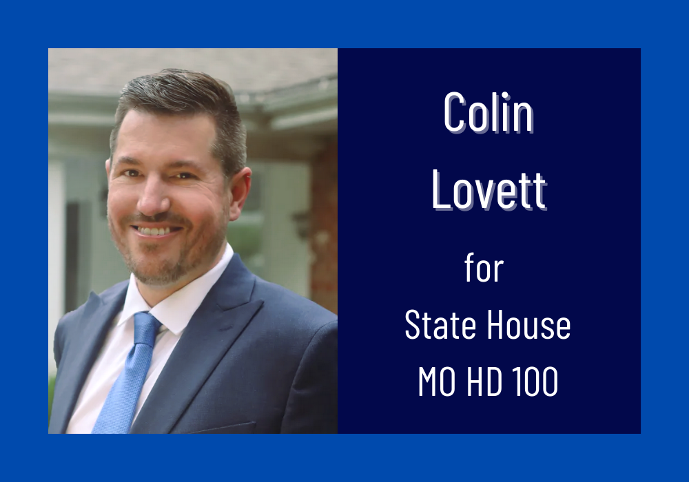 Colin Lovett, candidate for State Representative